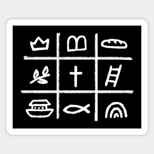 Biblical Symbols Magnet